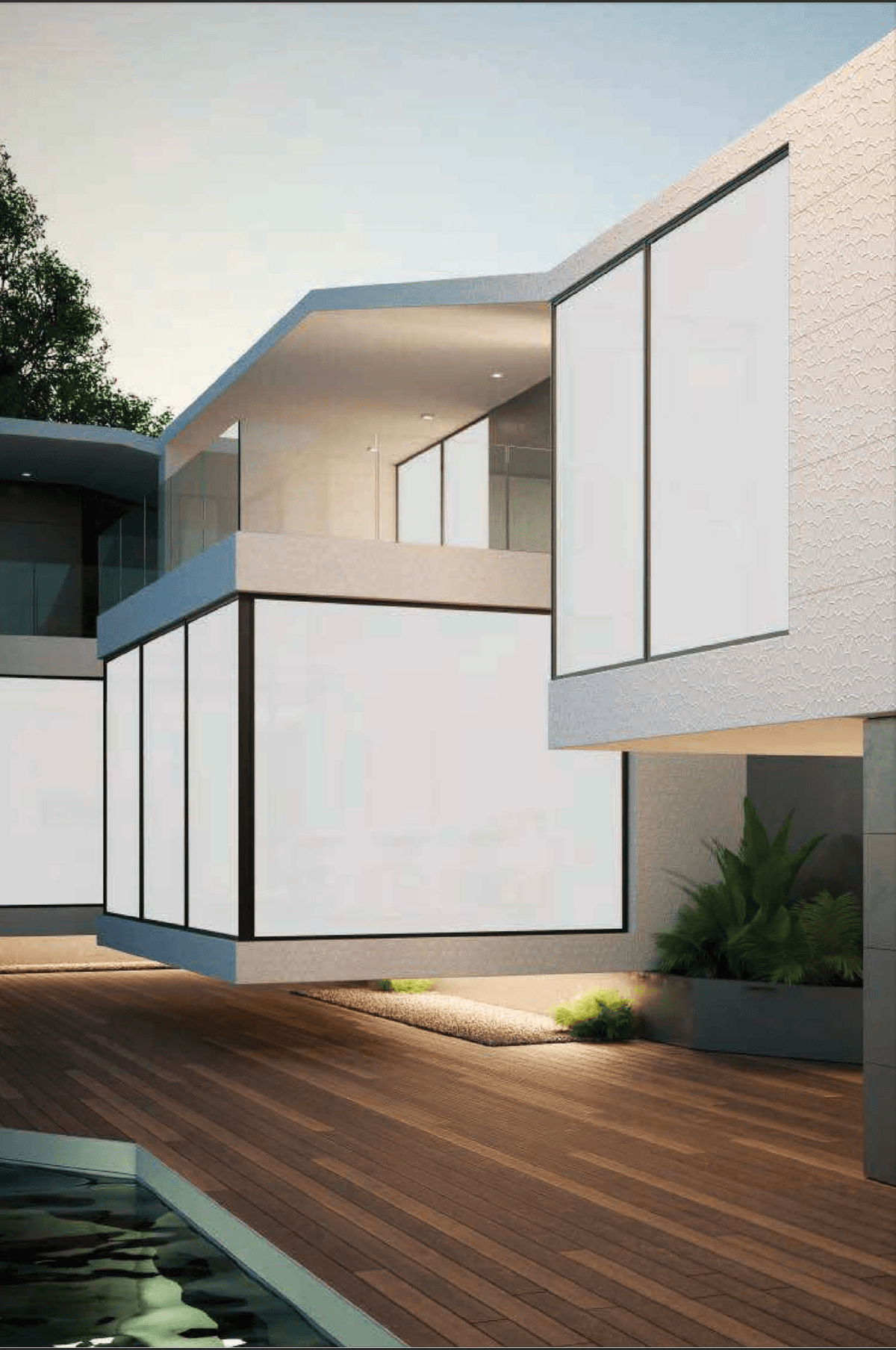 Smart privacy glass